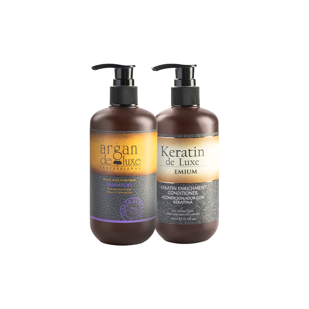 HAIR LOSS CONTROL SHAMPOO + Keratin Enrichment Conditioner